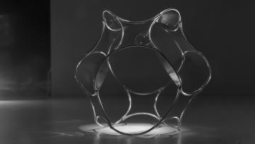 Soft version of the truncated octahedron Soft version of the truncated octahedron