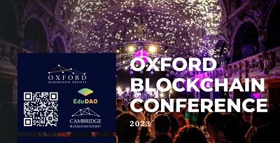 Oxford Block chain Promotional Poster