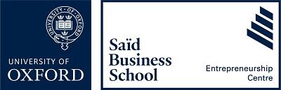 Logos of Oxford University, Said Business School and Oxford Venture Builder
