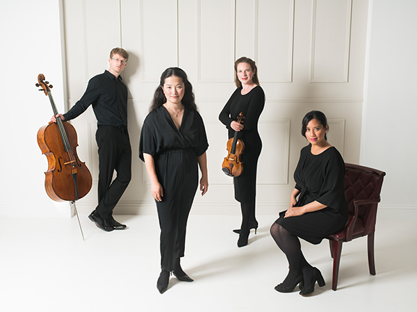 Photo of the Villiers Quartet