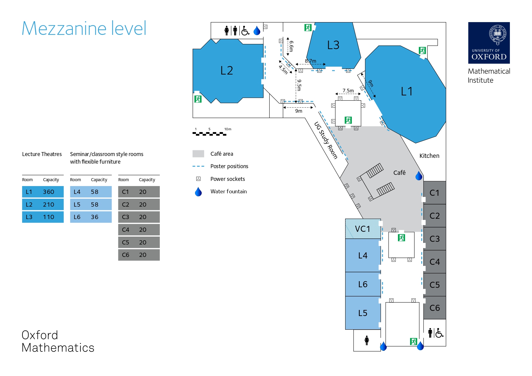 Floor plan | Mathematical Institute