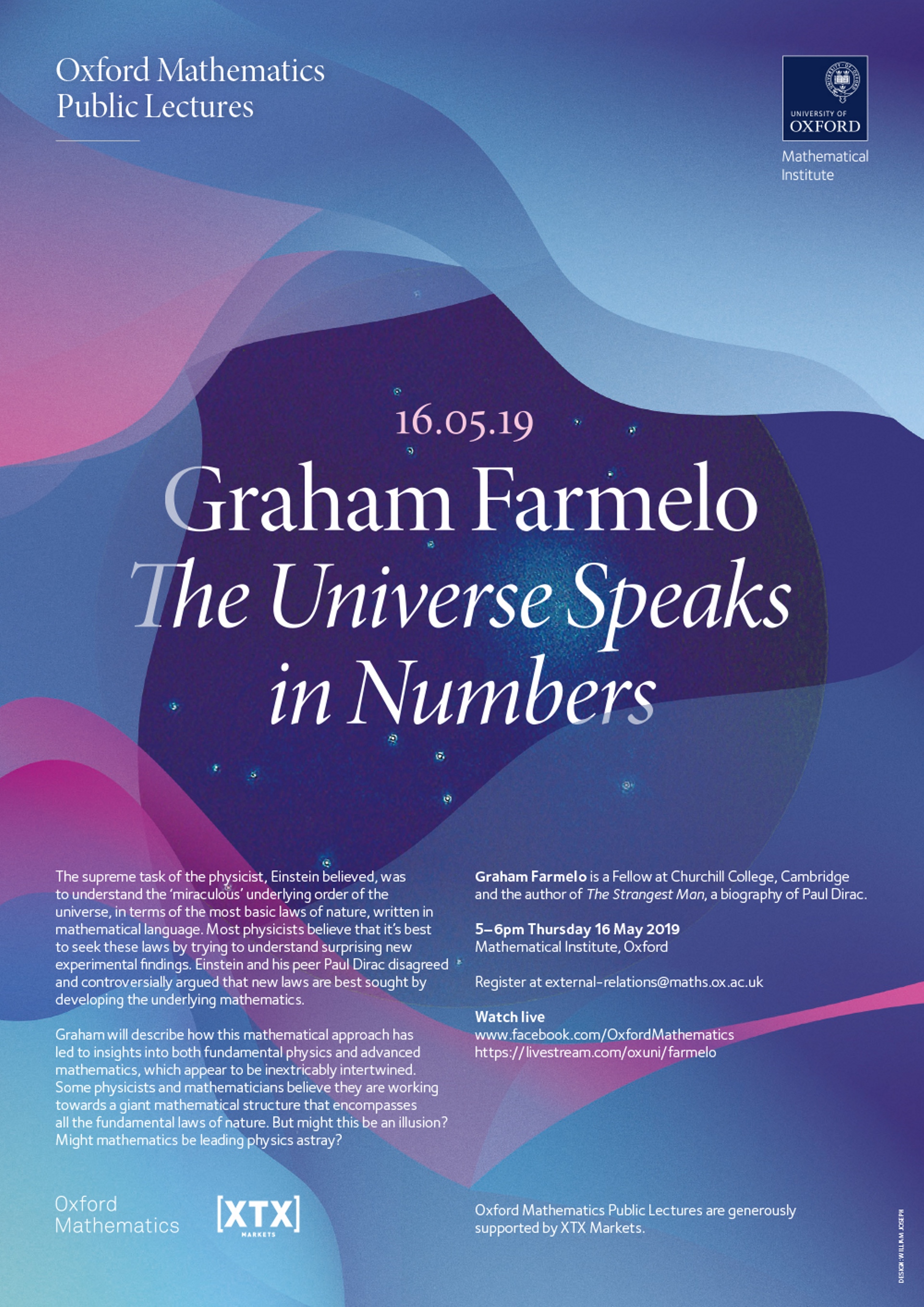 Posters for Public Lectures | Mathematical Institute