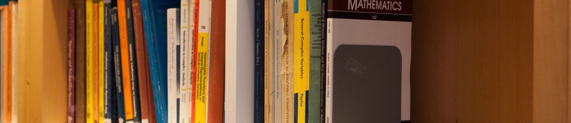 shelved library books