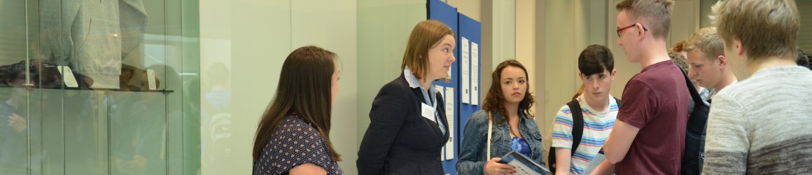 Open day registration desk