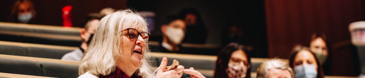 participant in International Women's Day event 2022