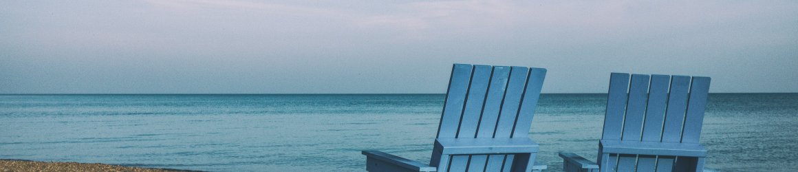 deckchairs on beach