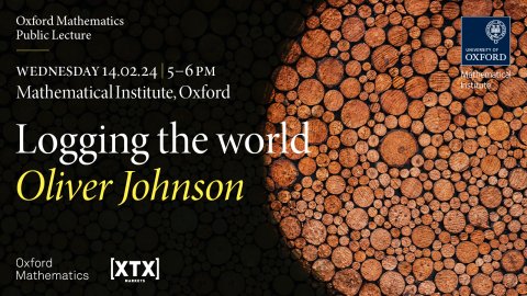 Image of logs (banner for lecture)