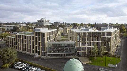 View of Andrew Wiles Building from the Tower of the Winds