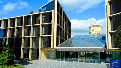 Entrance to the Mathematical Institute