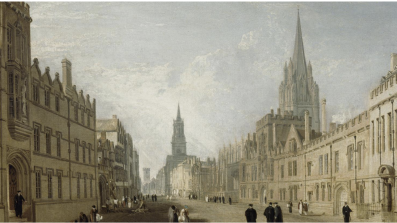 J W M Turner - Oxford High Street