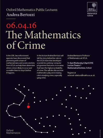 Preview of The Mathematics of Crime poster