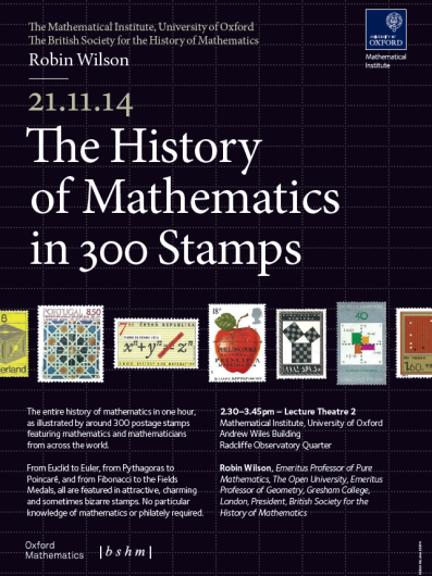 Preview of The History of Mathematics in 300 Stamps poster