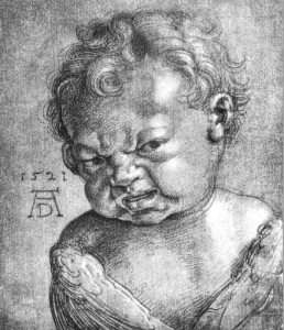 Albrecht Durer - Weeping Angel Boy