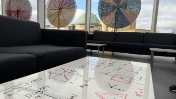 Common Room white table