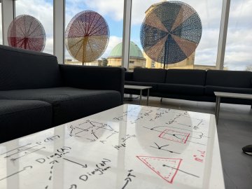 Common Room white table