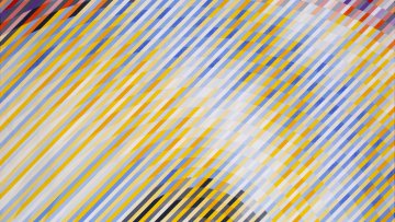 Kathleen Hyndman (1928-2022), Sunshine and Tree, 1983, acrylic on canvas, 73 x 102 cm