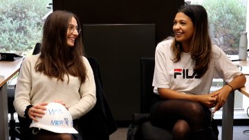 Kylie and Chloe from the video