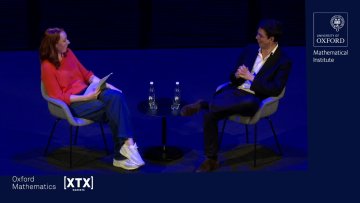 Still from lecture (of James and Hannah)