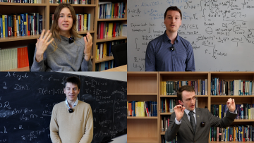 Image of 4 of our mathematicians