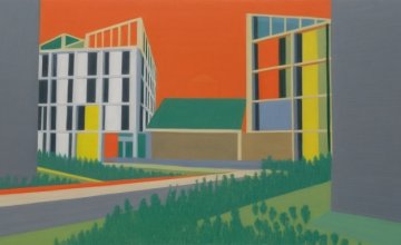AI image of Andrew Wiles Building