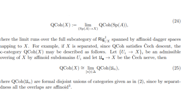 Image of the maths in the video