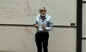 Philip lecturing