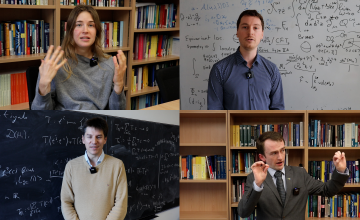 Image of 4 of our mathematicians