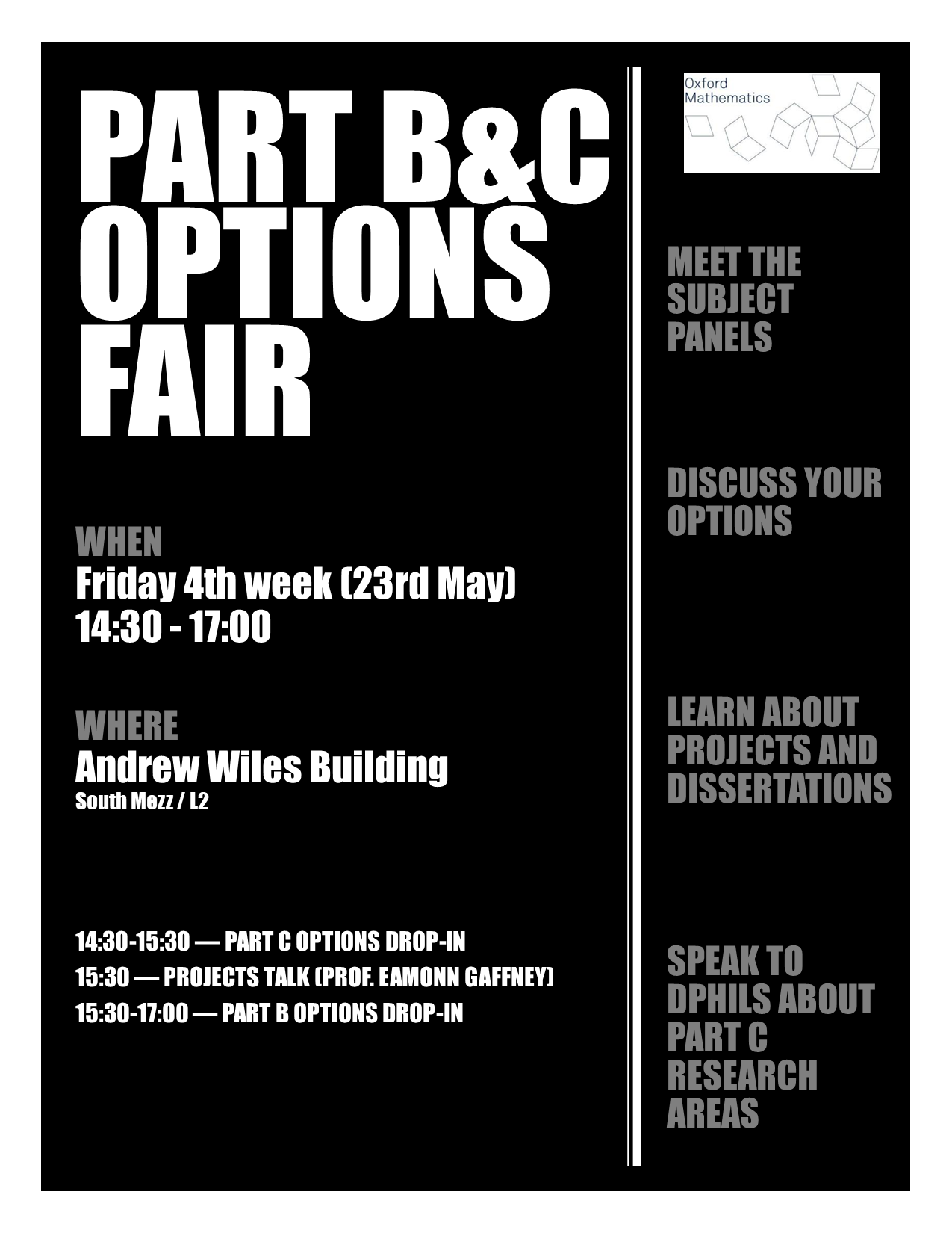 Options Fair TT25 Poster Options Fair TT25 Poster