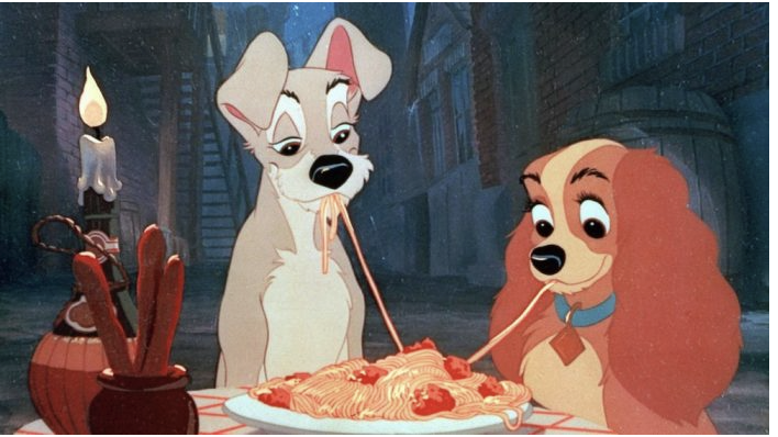 Walt Disney Productions - The Lady and the Tramp, 1955
