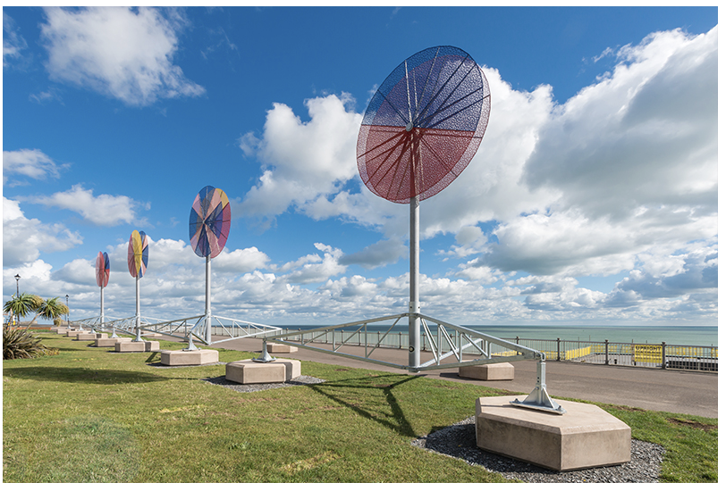 Image: Conrad Shawcross - Beacons, Ramsgate, 2021