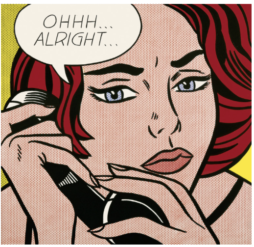 Image: Roy Lichtenstein- Ohhh… Alright 