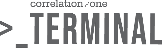 Correlation One Terminal Logo
