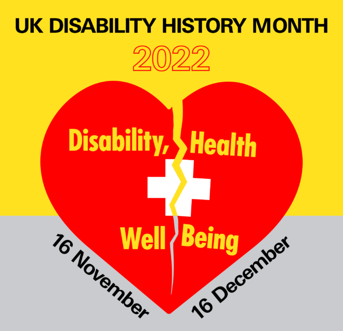 UK History Disability Month 2022 Logo