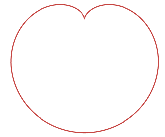 Cardioid - a heart-shaped curve Cardioid - a heart-shaped curve