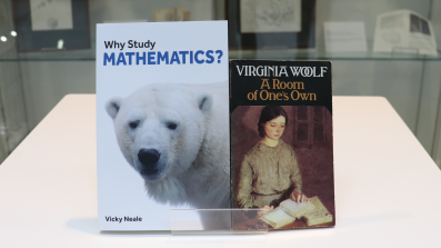 image of two books for swap - Vicky Neale and Virginia Woolf