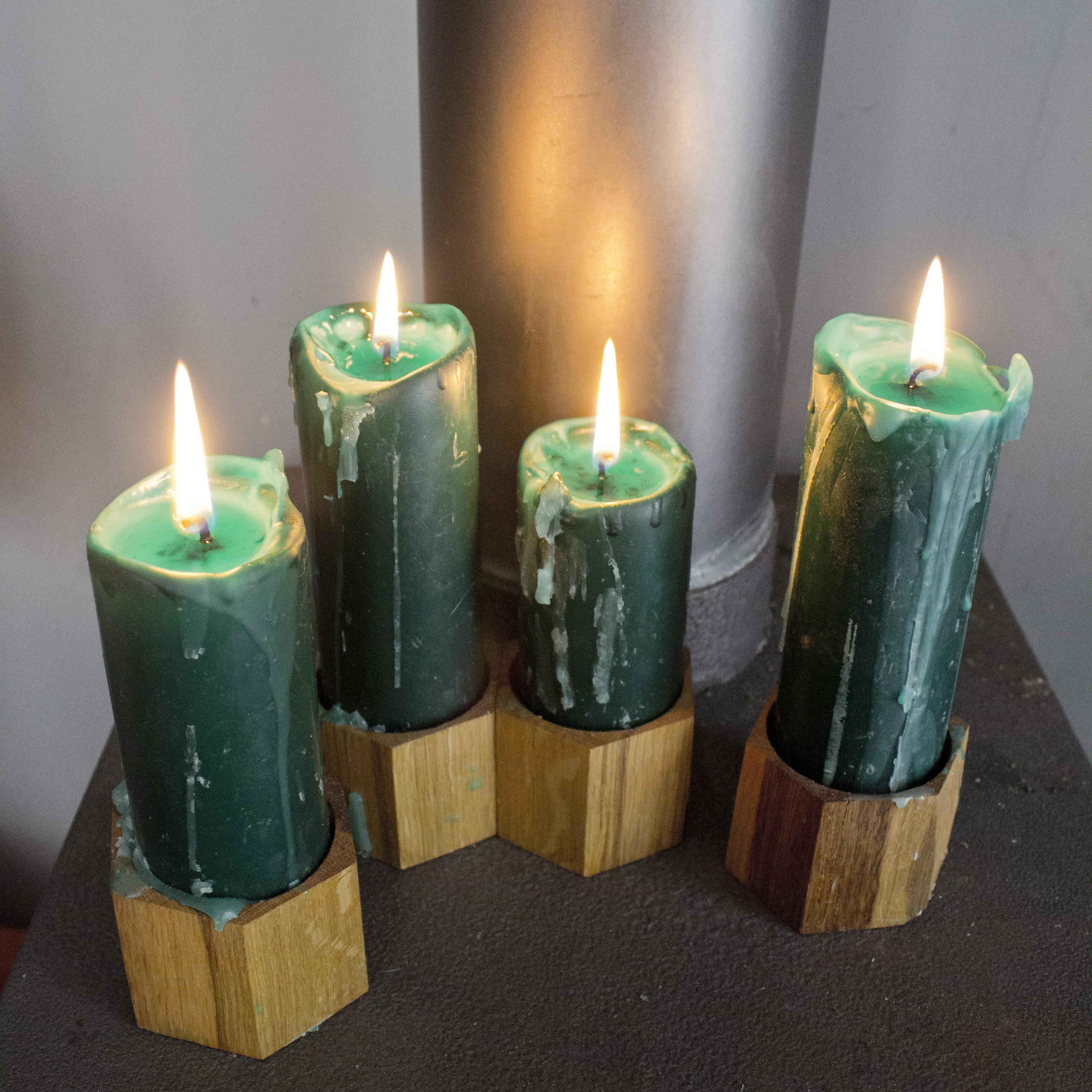 Iolo Jones - Candle Holders