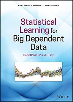 Book cover: Statistical Learning for Big Dependant Data 