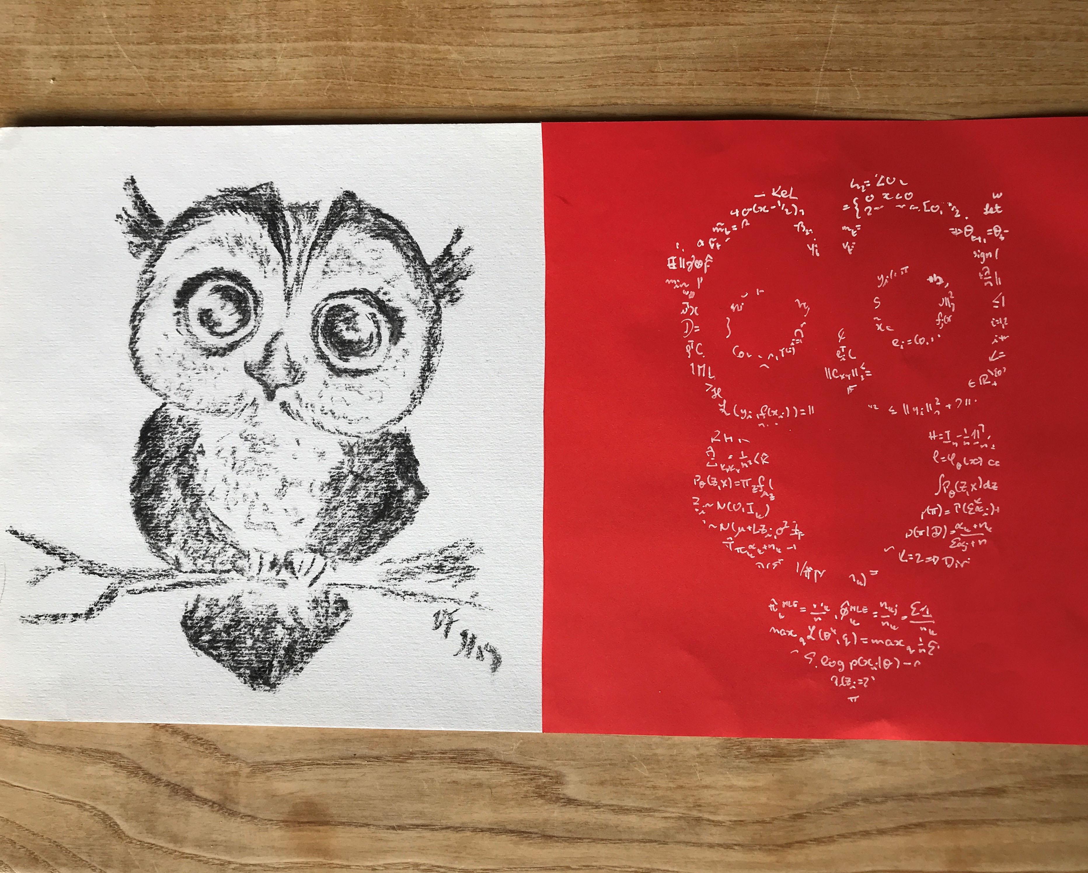 Vendy Fialkova - Owl Drawings