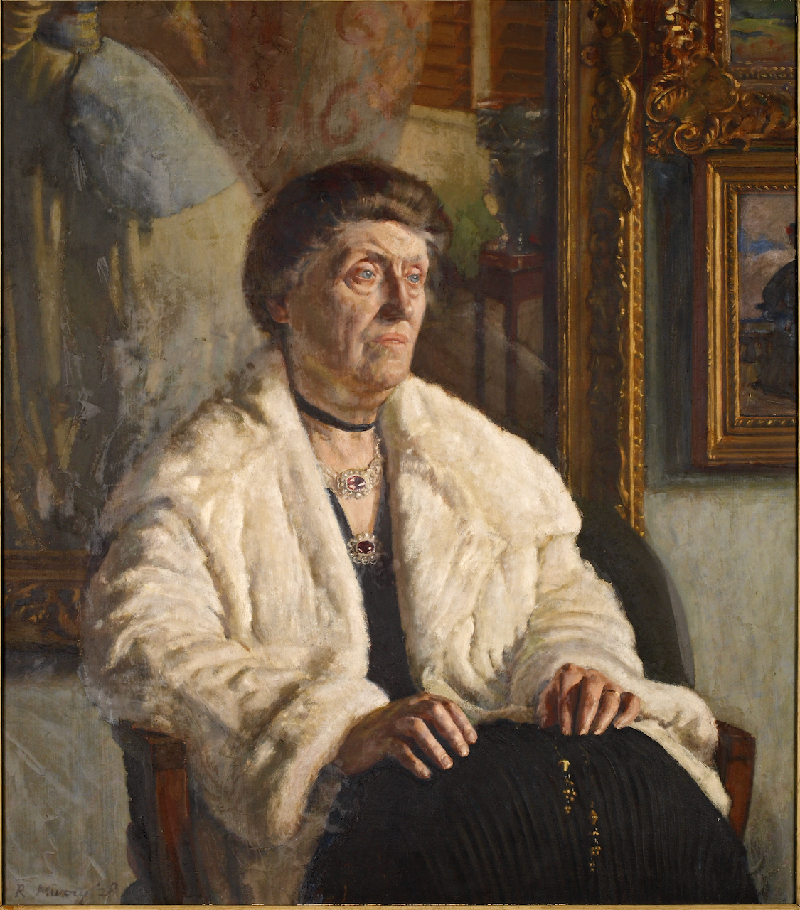 Portrait of Florence Weldon by Richard Murray, 1928, Ashmolean Museum Oxford 