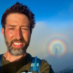 Katz on Muizenberg peak