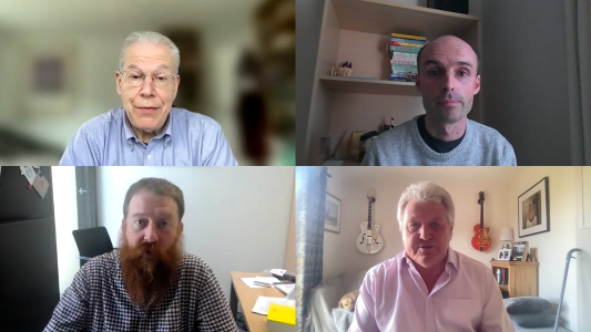 Video conference with David Levy, Ian Griffiths, Sam Cohen and Pete Grindrod