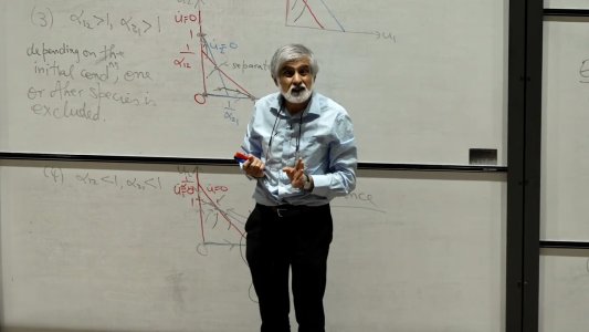 Philip lecturing