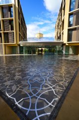 A view of the Penrose Paving towards the Andrew Wiles building A view of the Penrose Paving towards the Andrew Wiles building