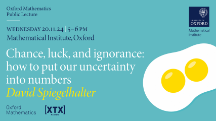 Banner for lecture with a two yolk egg Banner for lecture with a two yolk egg