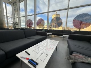 Image of writing on table Image of writing on table