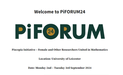 PiFORUM logo; blue capital letters with mustard-coloured fill in the gaps
