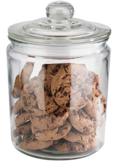 Image of jar of cookies Image of jar of cookies