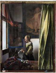 Johannes Vermeer - Girl Reading a Letter at an Open Window Johannes Vermeer - Girl Reading a Letter at an Open Window