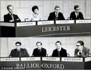 University Challenge in the 1960s University Challenge in the 1960s