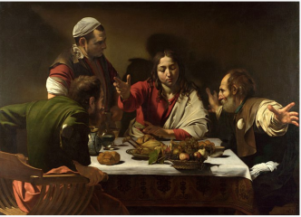 The Supper at Emmaus - Caravaggio The Supper at Emmaus - Caravaggio